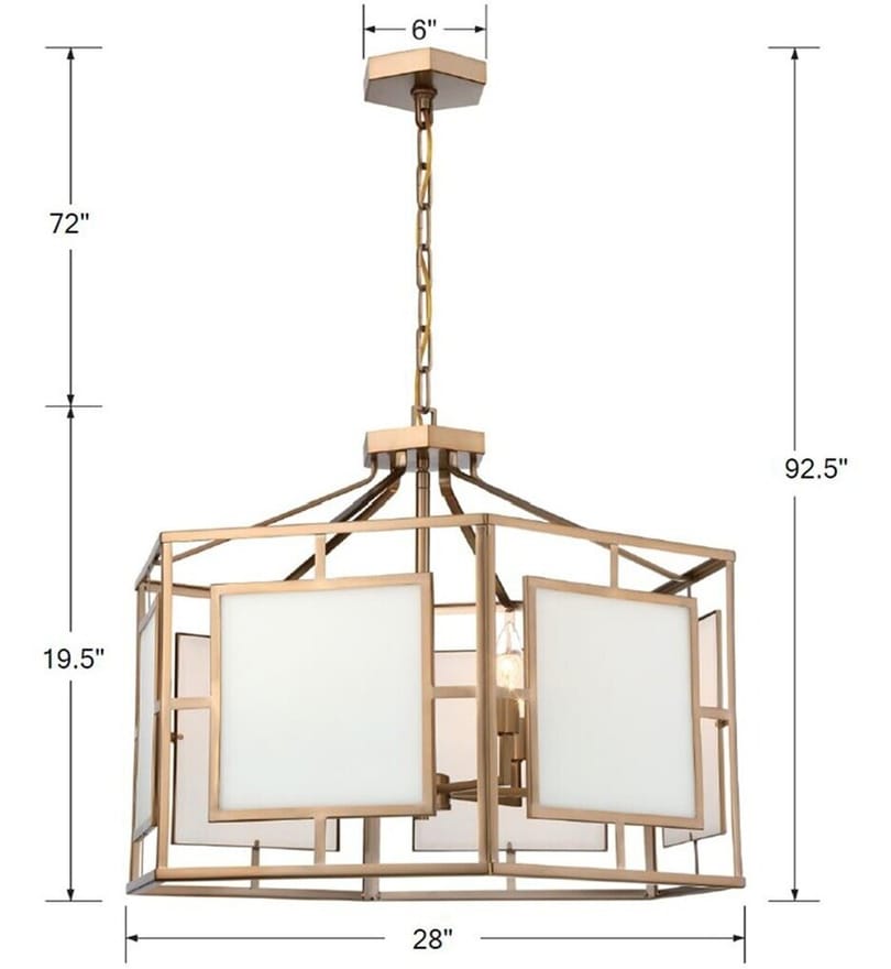 Crystorama - HIL-996-VG - Hillcrest 28" Chandelier by Crystorama - Image 4
