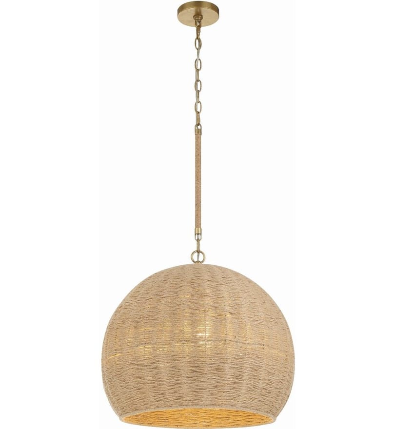 Crystorama - JAC-10503-SG - Jace 20" Pendant by Crystorama - Image 9