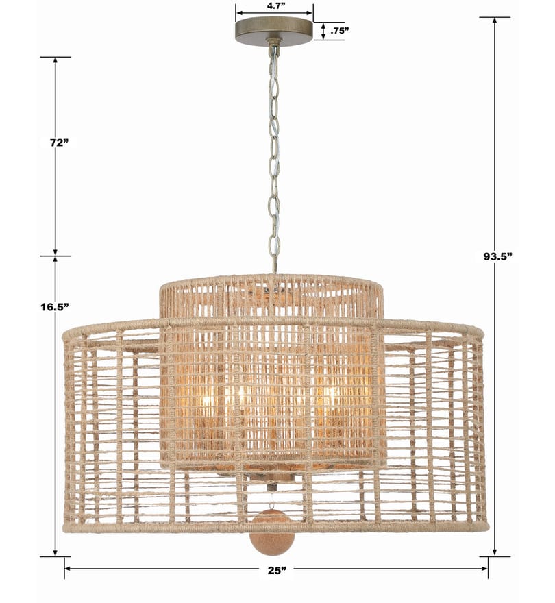 Crystorama - Jayna 25" Chandelier by Crystorama - Image 6