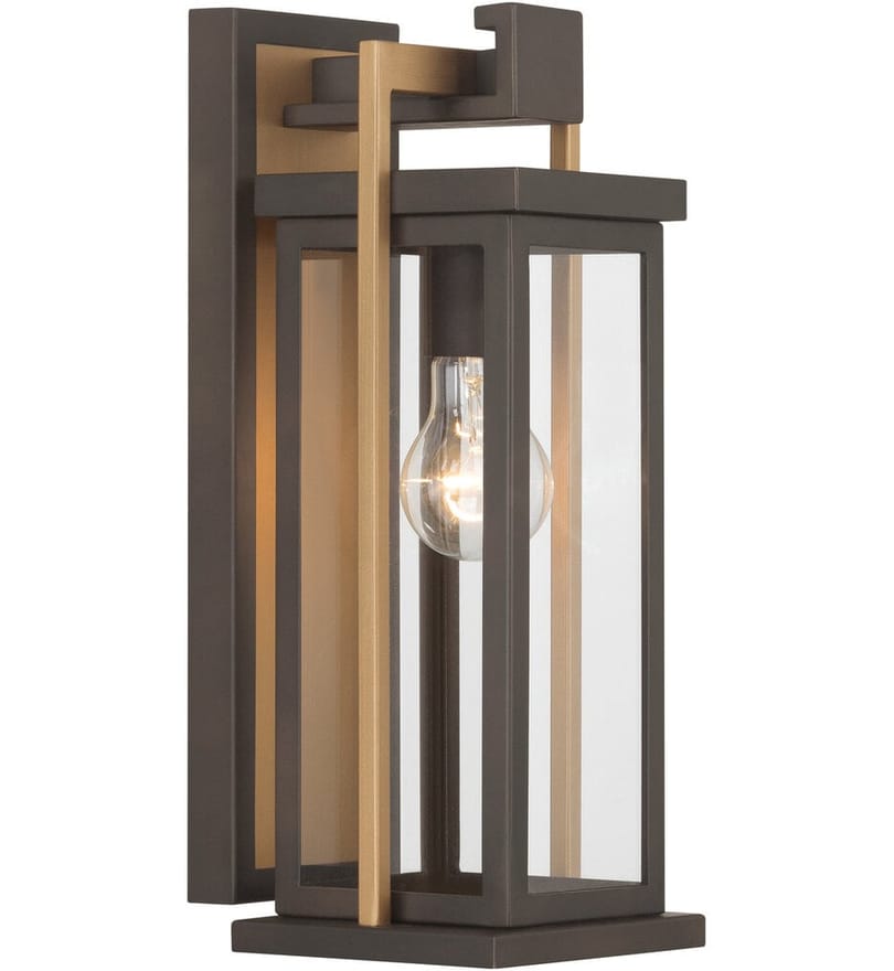 Crystorama - LDL-901-TZ-TG - Lendel 15-Inch Outdoor Wall Sconce by Crystorama