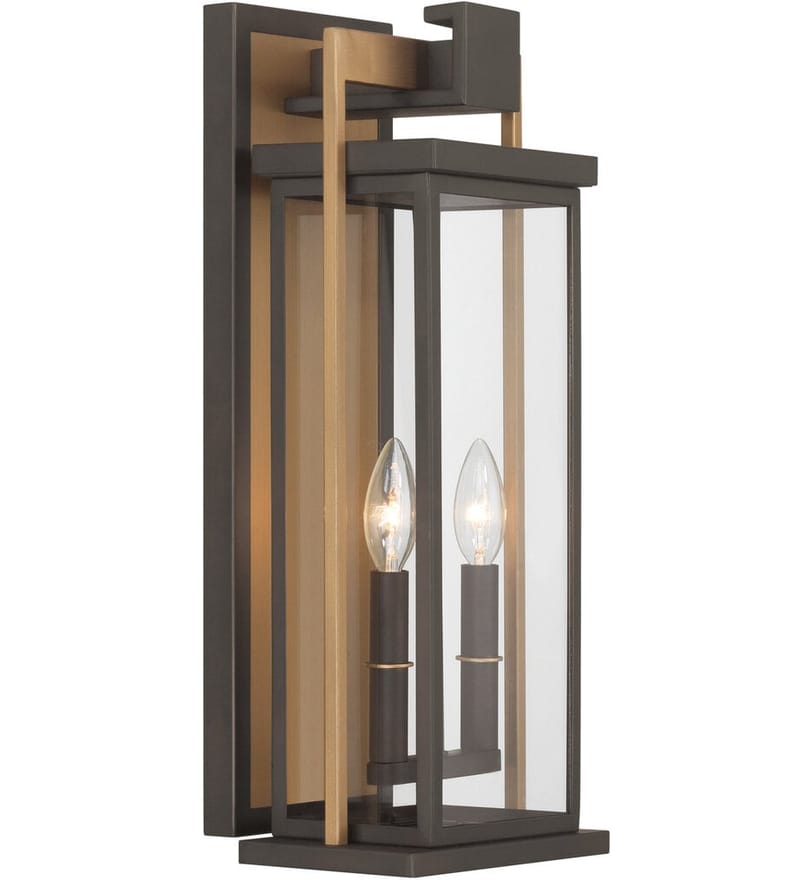 Crystorama - LDL-902-TZ-TG - Lendel 19.5-Inch Outdoor Wall Sconce by Crystorama