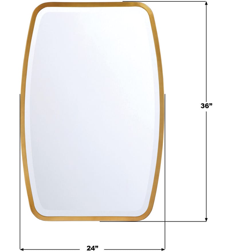 Crystorama - Lindee 36" Mirror by Crystorama - Image 2