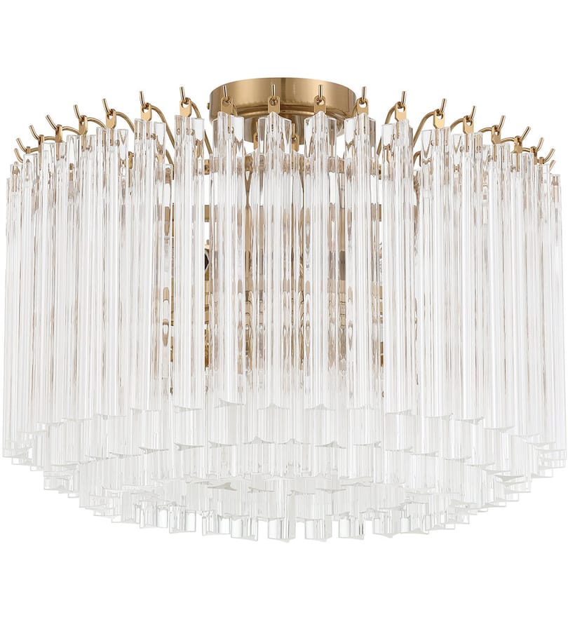 Crystorama - Lofton 18" Semi-Flush Mount by Crystorama - Image 7