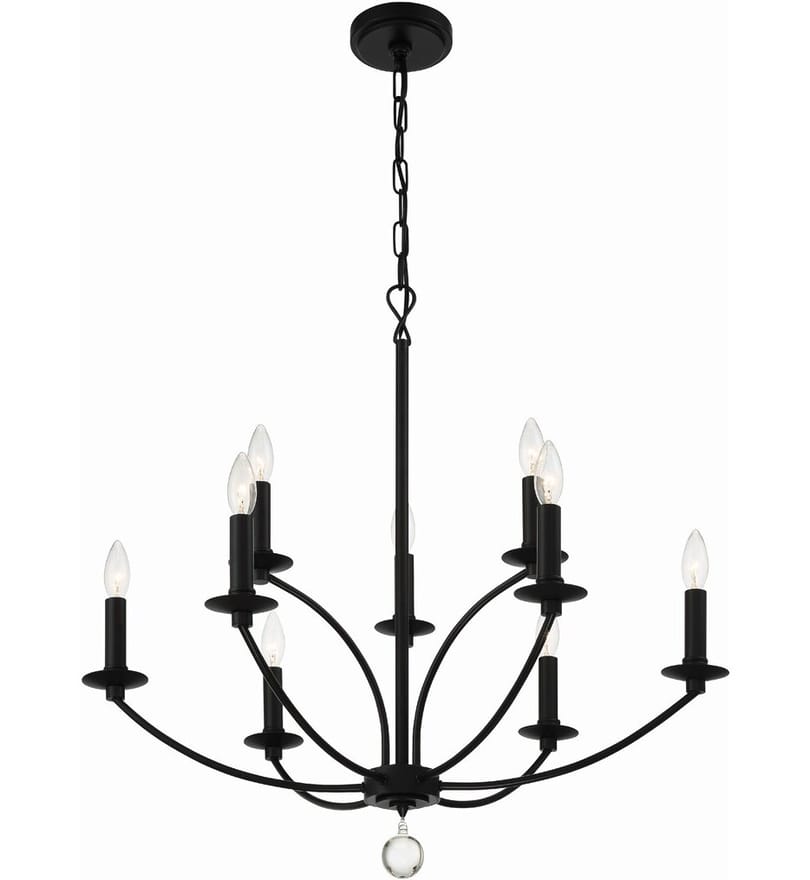 Crystorama - Mila 28" Chandelier by Crystorama - Image 8