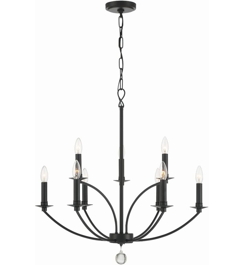 Crystorama - Mila 28" Chandelier by Crystorama - Image 3