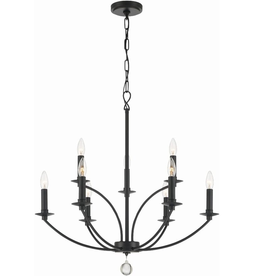 Crystorama - Mila 28" Chandelier by Crystorama - Image 6