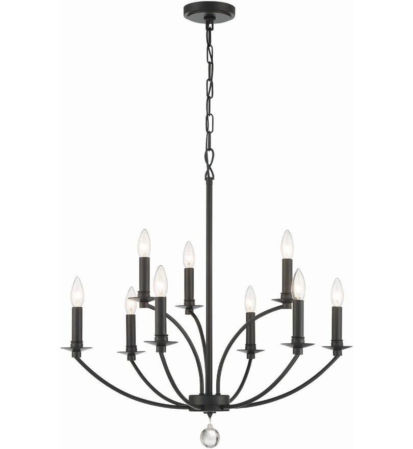 Crystorama - Mila 28" Chandelier by Crystorama - Image 5