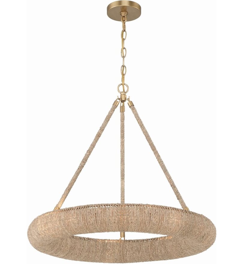 Crystorama - OAK-7536-SG - Oakley 24" Chandelier by Crystorama - Image 5