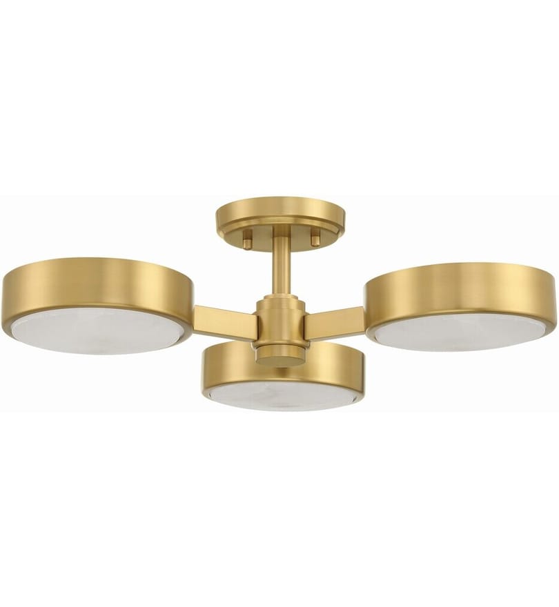 Crystorama - Orson 22.5" Semi Flush by Crystorama - Image 5