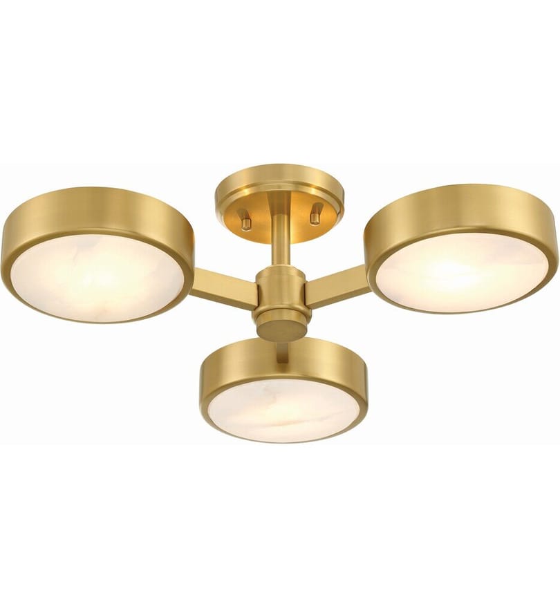 Crystorama - Orson 22.5" Semi Flush by Crystorama - Image 4