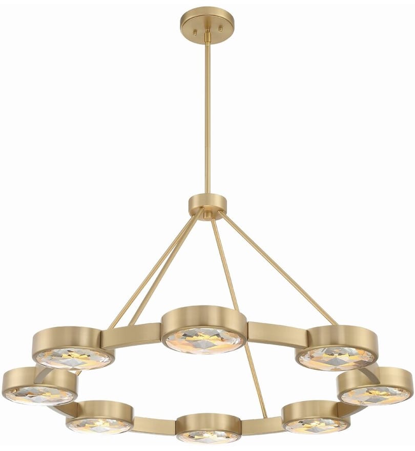 Crystorama - Orson 38.5" Chandelier by Crystorama - Image 3