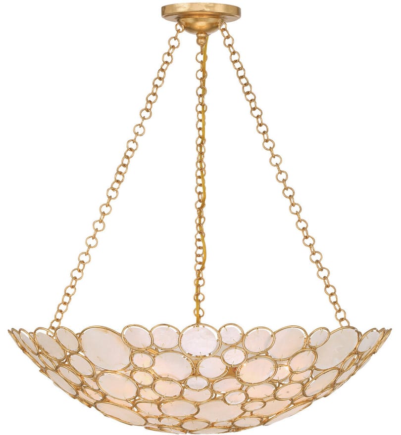 Crystorama - PAL-525-GA - Palla 24.5-Inch Chandelier by Crystorama - Image 5