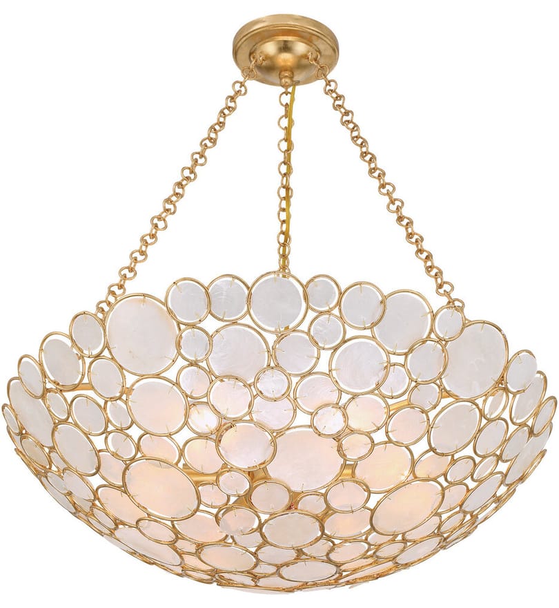 Crystorama - PAL-525-GA - Palla 24.5-Inch Chandelier by Crystorama - Image 6