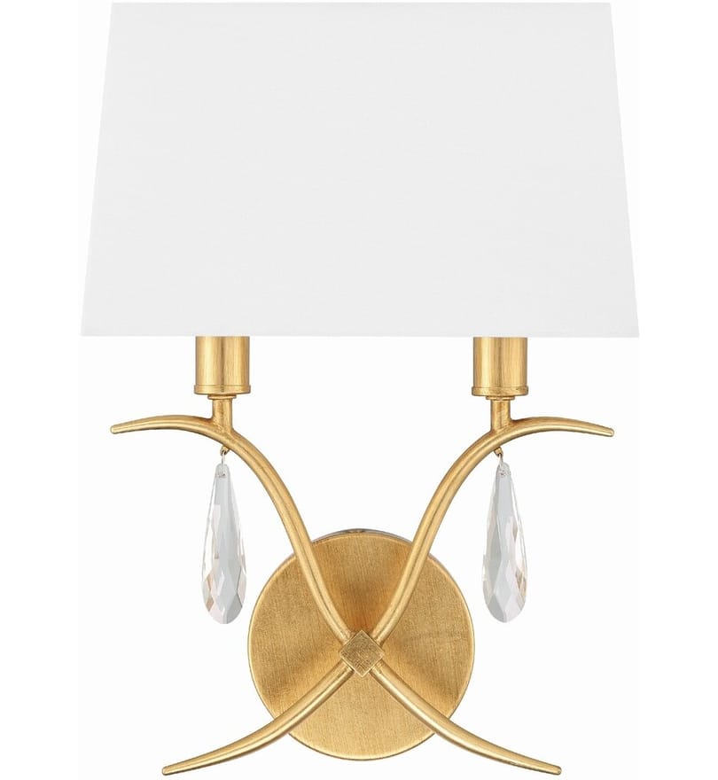 Crystorama - ROL-18802-GA - Rollins 14" Wall Sconce by Crystorama - Image 4