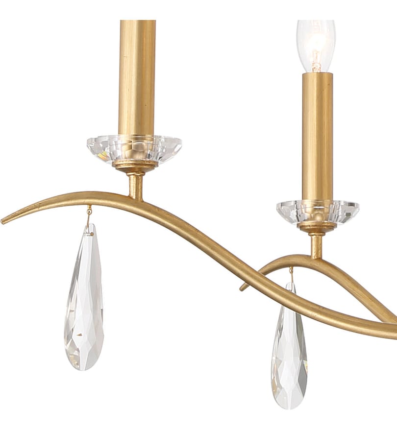 Crystorama - ROL-18819-GA - Rollins 40" Chandelier by Crystorama - Image 4