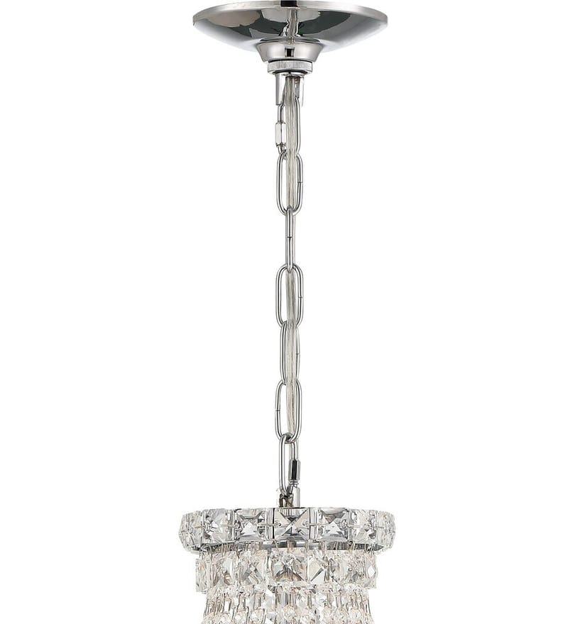 Crystorama - ROS-A1006-CH-CL-MWP - Roslyn 12" Mini Chandelier by Crystorama - Image 4
