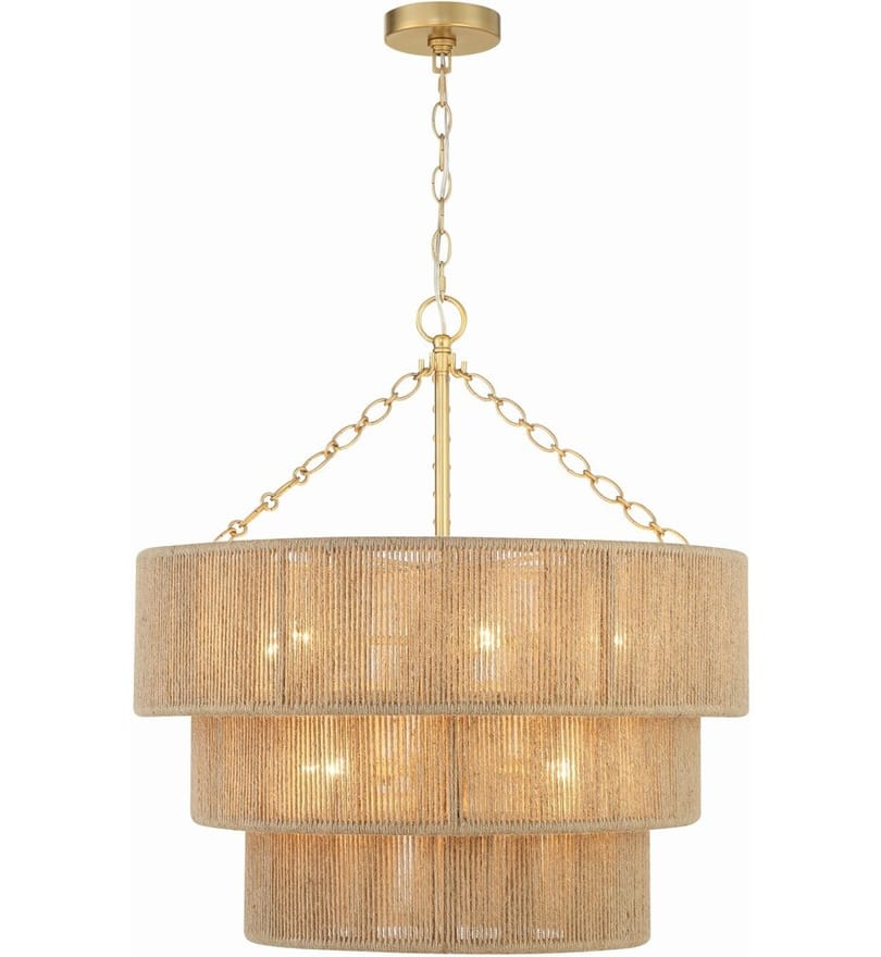Crystorama - SHY-10907-SG - Shyla 24" Chandelier by Crystorama - Image 4