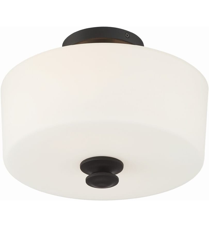 Crystorama - Travis 12.5" Semi Flush by Crystorama - Image 6