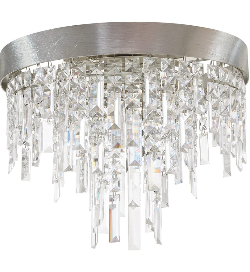 Crystorama - WIN-213-SA-CL-MWP - Winfield 16" Flush Mount by Crystorama - Image 5