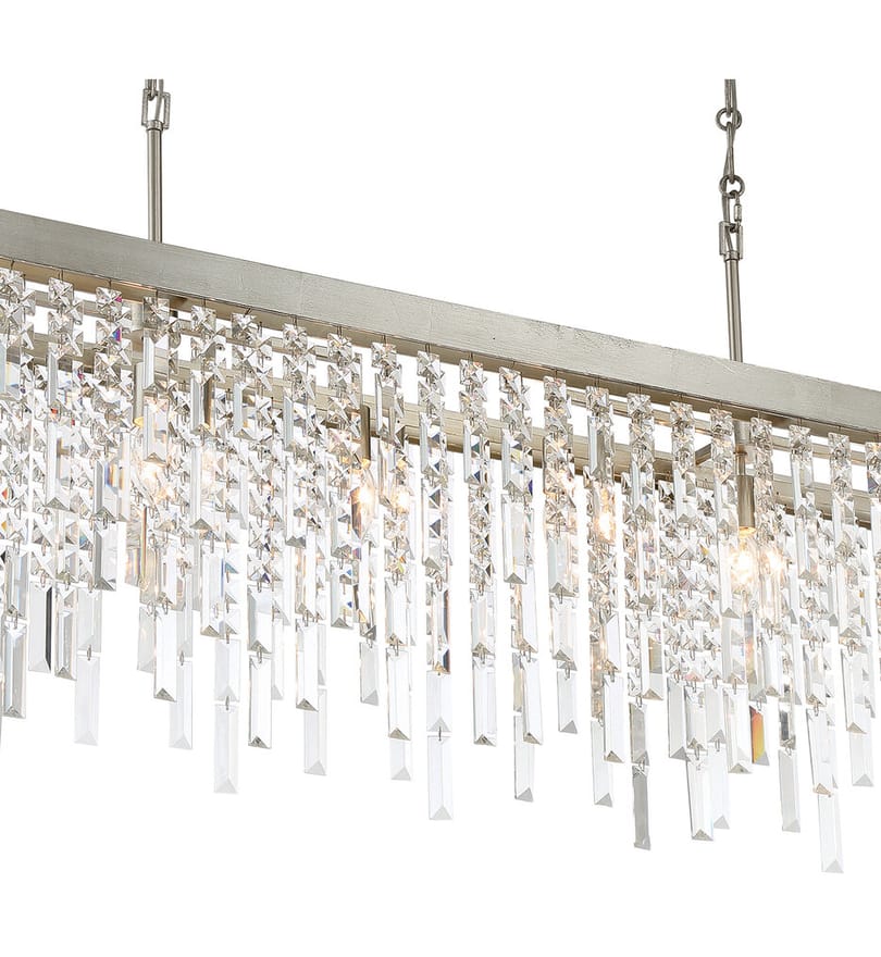 Crystorama - WIN-217-SA-CL-MWP - Winfield 49" Chandelier by Crystorama - Image 5