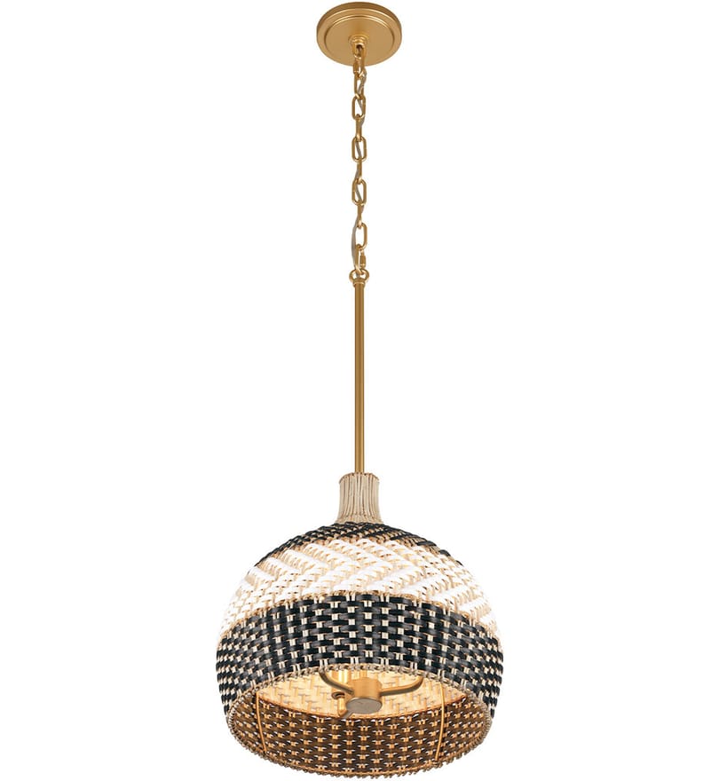 Crystorama - ZAN-9003-SG-MK - Zanzibar 14" Pendant by Crystorama - Image 4