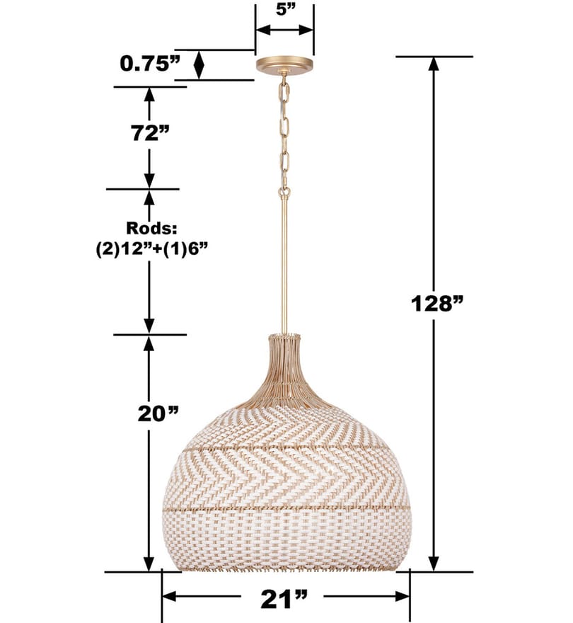 Crystorama - ZAN-9005-SG - Zanzibar 21" Chandelier by Crystorama - Image 3