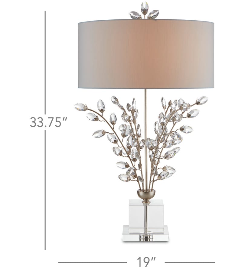 Currey & Company - 6000-0727 - Forget-Me-Not 33.75" Table Lamp by Currey & Company - Image 2