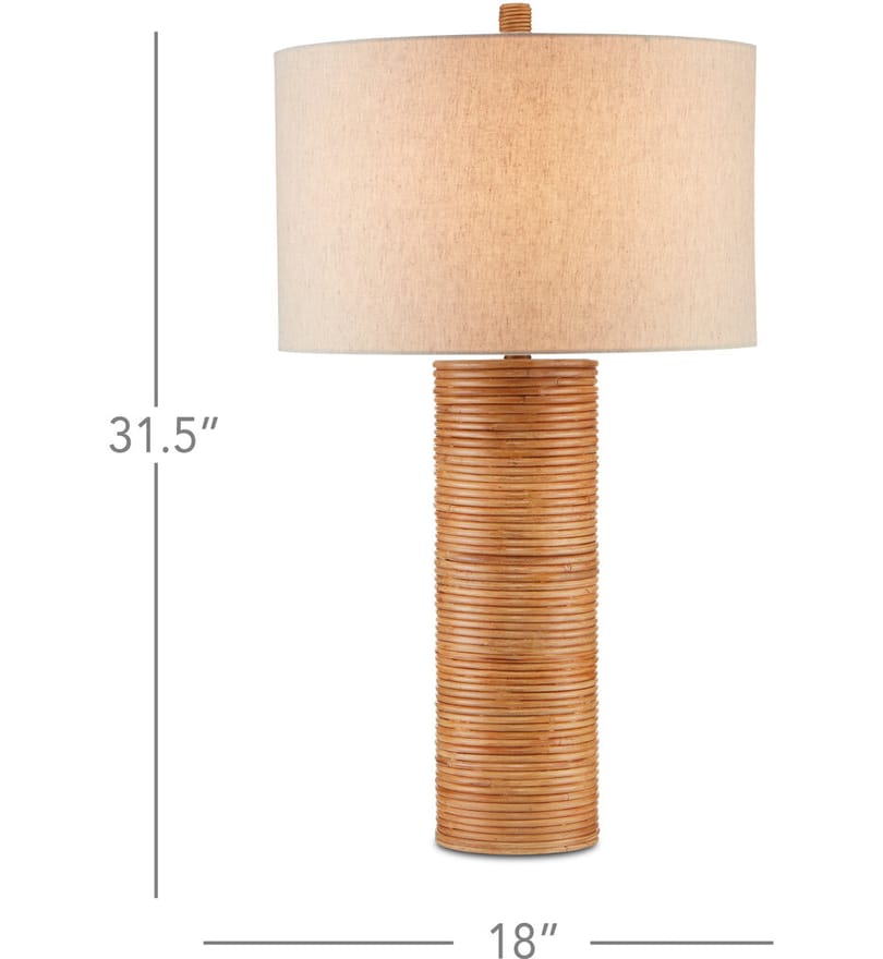 Currey & Company - 6000-0735 - Salome 31.5" Table Lamp by Currey & Company - Image 2