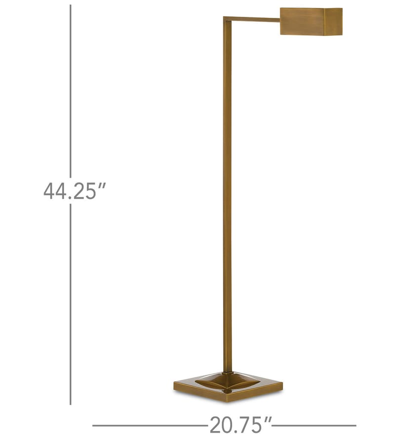 Currey & Company - Ruxley 44.25" Floor Lamp by Currey & Company - Image 2
