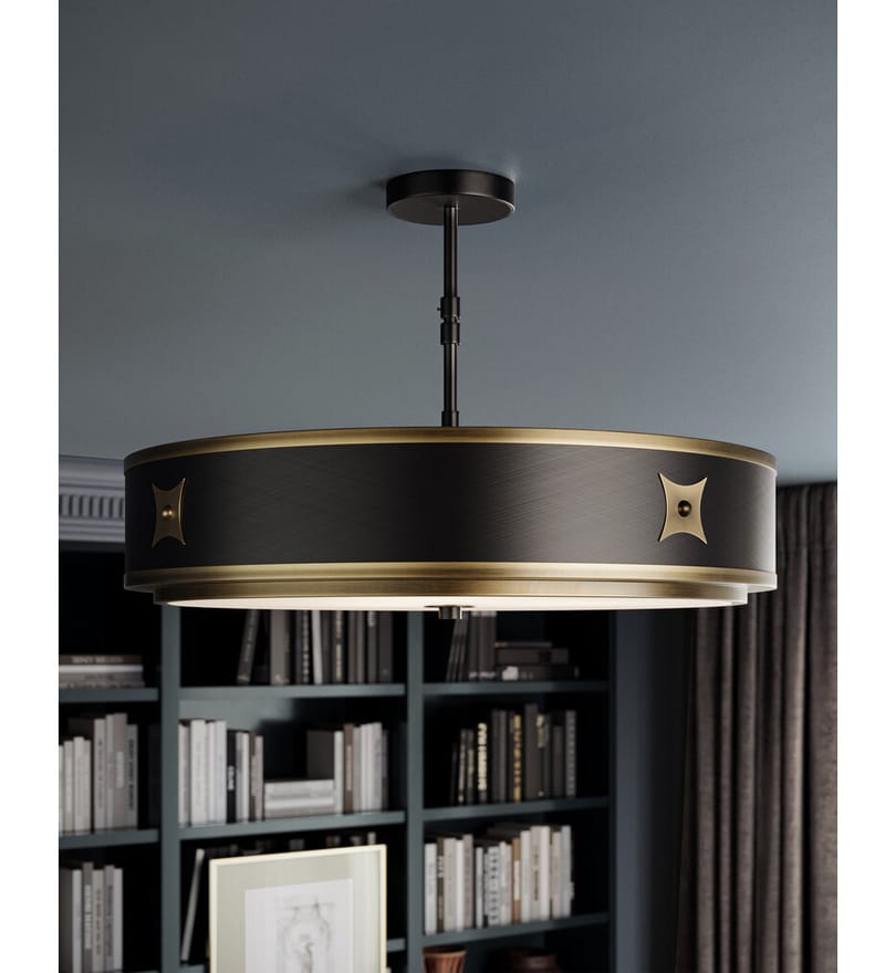 Currey & Company - 9000-0171 - Huntsman 24.5" Semi-Flush by Currey & Company - Image 3