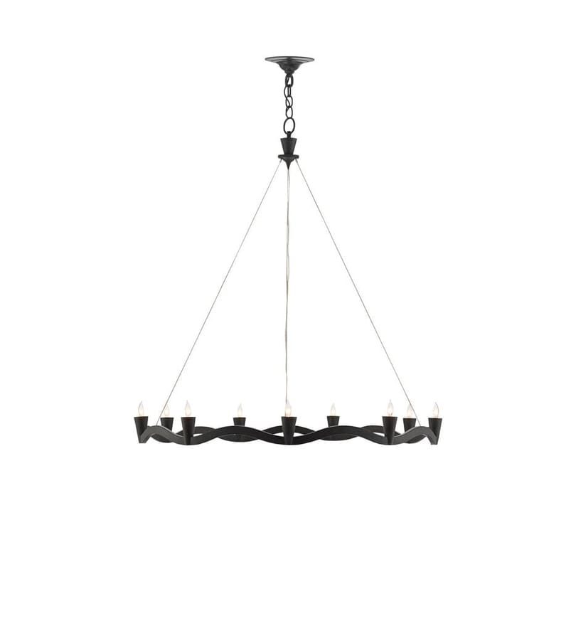 Currey & Company - Serpentina 37" Chandelier by Currey & Company - Image 2