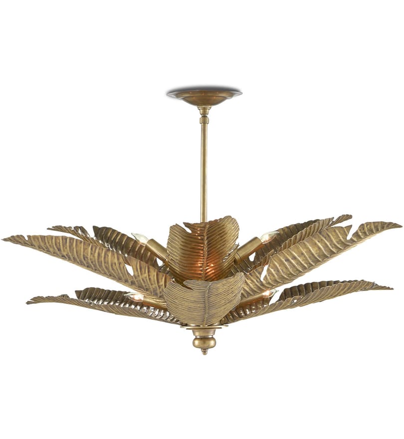 Currey & Company - 9000-0544 - Tropical 34" Chandelier by Currey & Company - Image 2