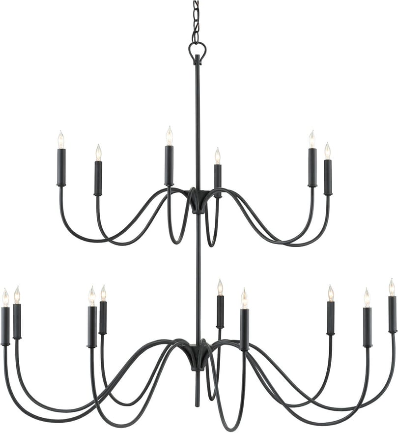 Currey & Company - 9000-0654 - Tirrell 45" Chandelier by Currey & Company