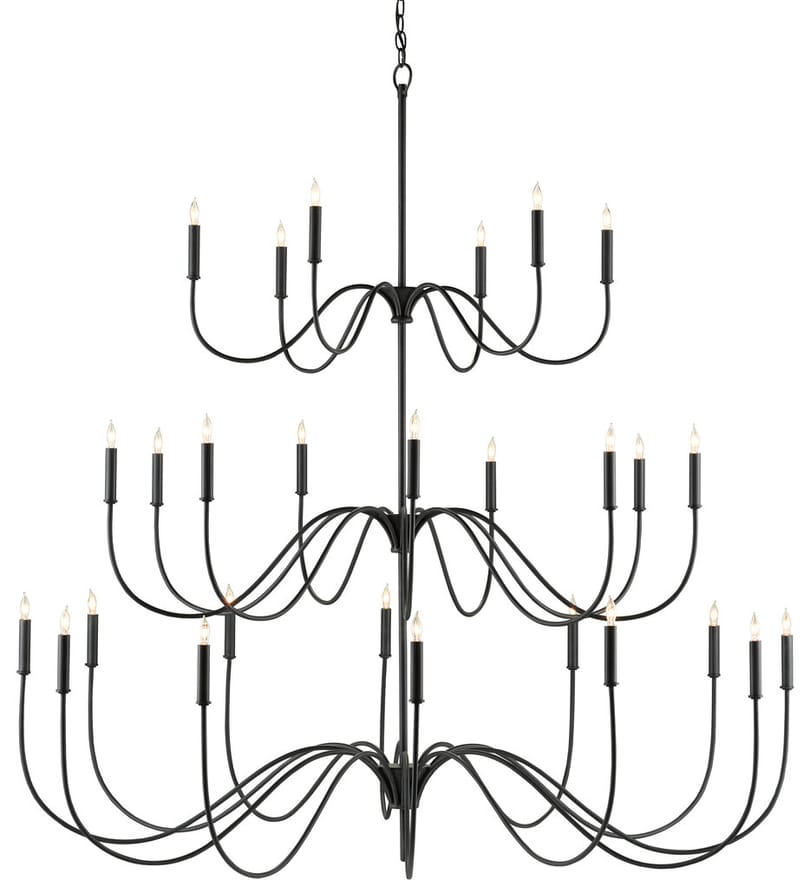 Currey & Company - 9000-0655 - Tirrell 58" Chandelier by Currey & Company