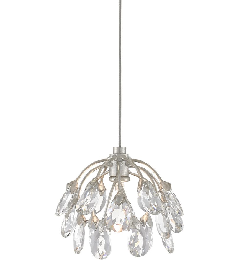Currey & Company - 9000-0667 - Crystal Bud 5.5" Pendant by Currey & Company