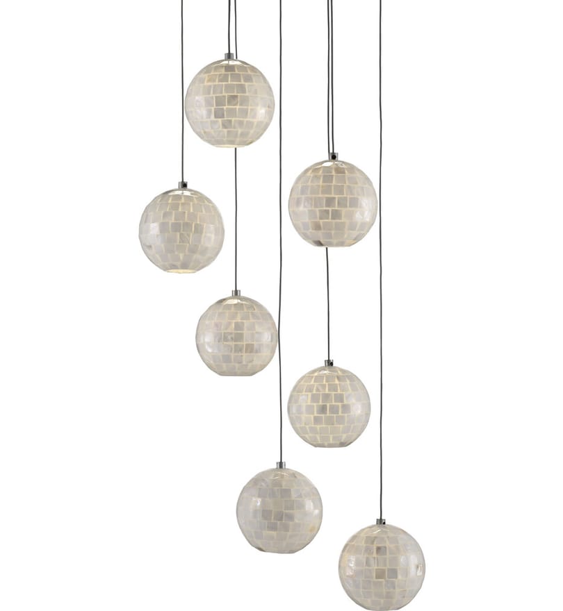 Currey & Company - 9000-0718 - Finhorn 13" Pendant by Currey & Company