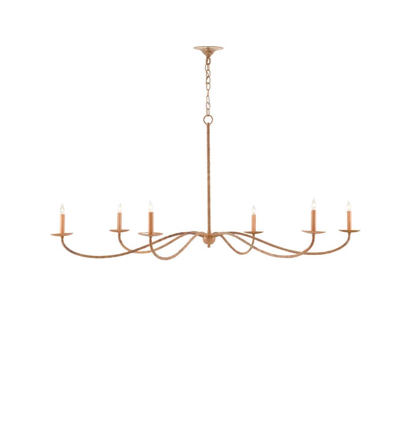 Currey & Company - 9000-0757 - Saxon 60.75" Chandelier by Currey & Company - Image 2