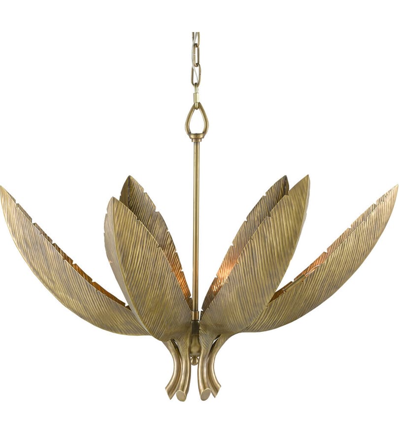 Currey & Company - 9000-0766 - Bird of Paradise 33" Chandelier by Currey & Company
