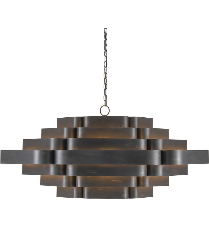 Currey & Company - 9000-0775 - Bailey 48" Chandelier by Currey & Company