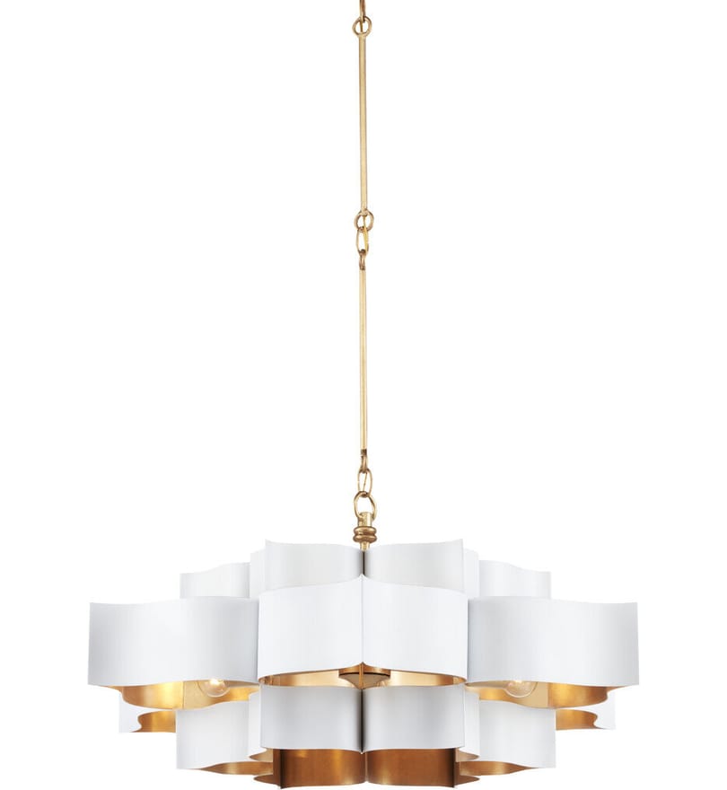 Currey & Company - 9000-0857 - Grand Lotus 30" Chandelier by Currey & Company - Image 5
