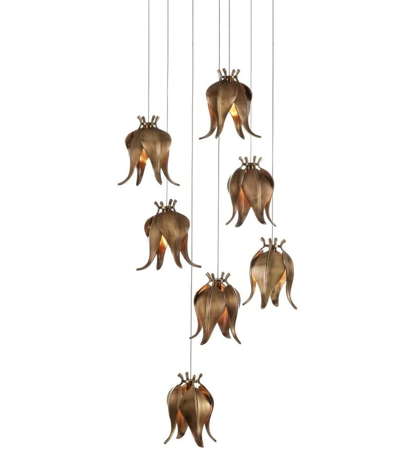 Currey & Company - 9000-1021 - Iota 17.5" Chandelier by Currey & Company