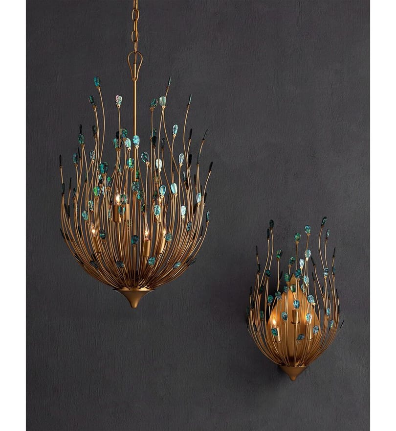 Currey & Company - 9000-1149 - Delphos 19.5" Chandelier by Currey & Company - Image 2