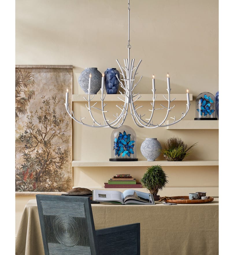 Currey & Company - 9000-1207 - Twiggy 48" Chandelier by Currey & Company - Image 2