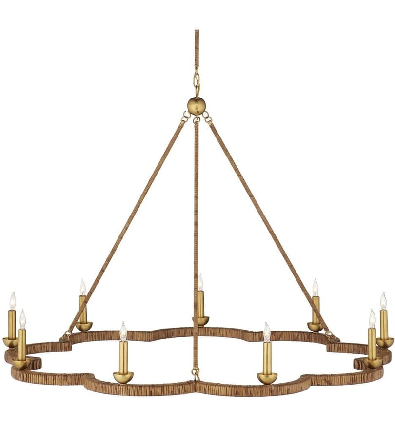 Currey & Company - 9000-1244 - Savoie 43" Chandelier by Currey & Company