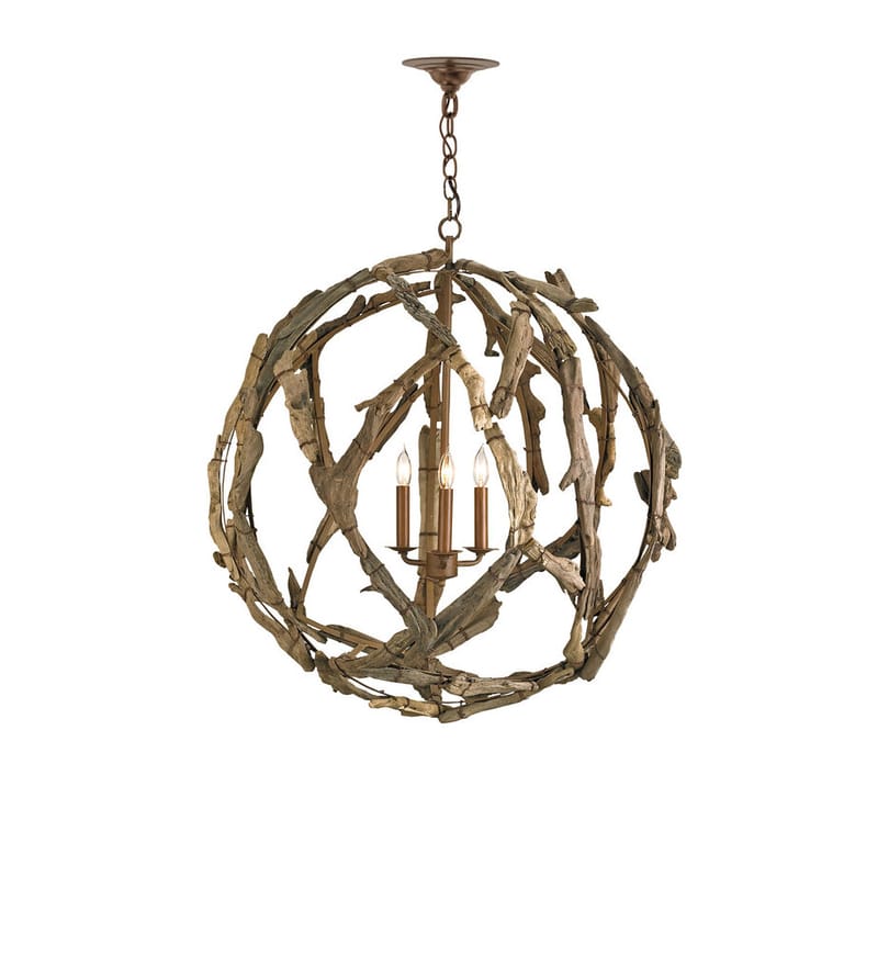 Currey & Company - Driftwood 29" Chandelier by Currey & Company - Image 2