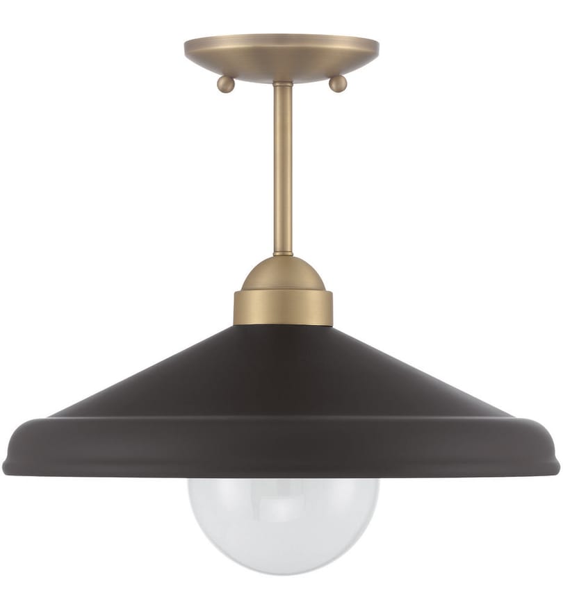 Lumanity - Brooks 14" Semi-Flush Mount by Lumanity - Image 3