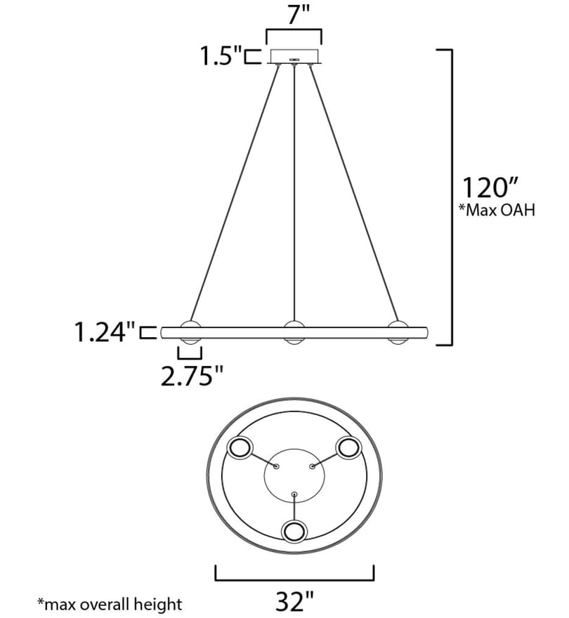 ET2 - Nodes 32" Pendant by ET2 - Image 5