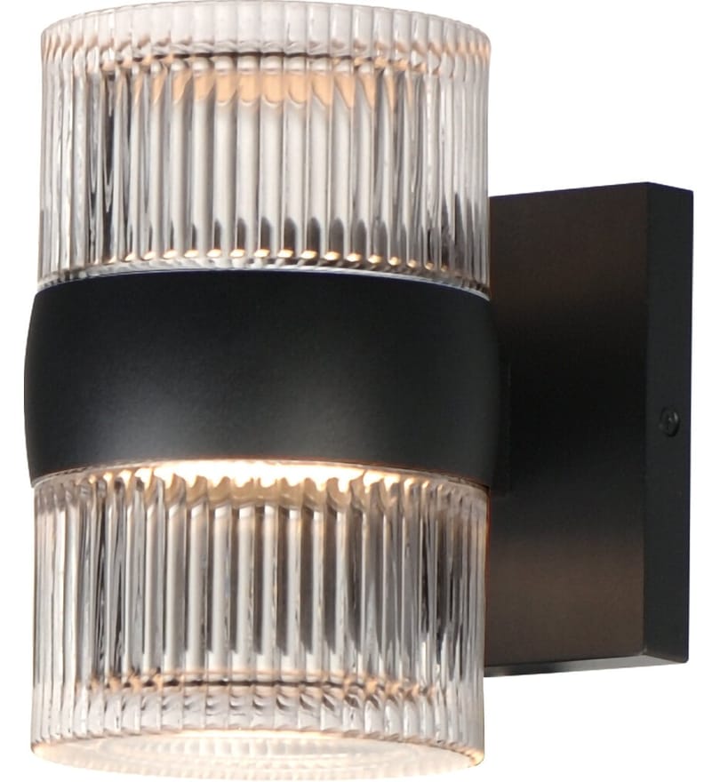 ET2 - E30166-144BK - Modular 7.75" Outdoor Wall Sconce by ET2