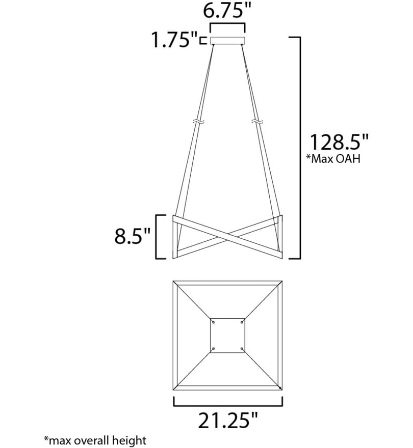 ET2 - E30574-BK - Stealth 21.25" Pendant by ET2 - Image 2