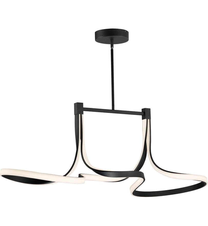ET2 - E30668-BK - Serpentine 56.5" Pendant by ET2